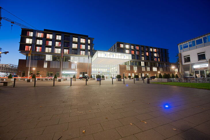 Main entrance of the University Hospital Eppendorf, Hamburg